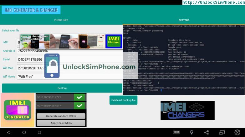 imei changer software for pc free download
